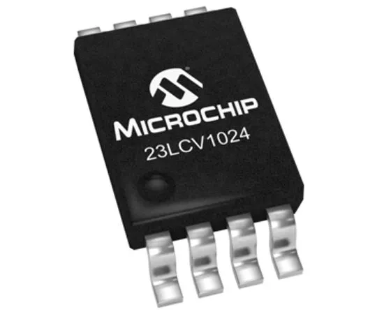 63-5117-25　Microchip SRAM, 23LCV1024-I/ST- 1Mbit　23LCV1024-I/ST