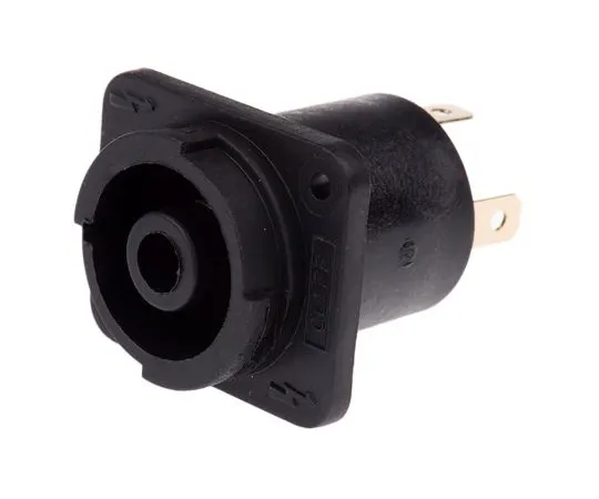 63-6568-20　RS PRO Panel Mount Loudspeaker Connector Socket, 4 Way, 20A, Screw Down, Solder Termination　171-118