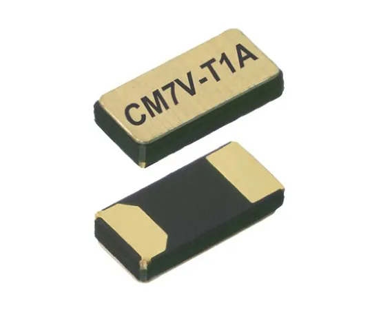 63-5029-38　Micro Crystal 32.768kHz Crystal ±20ppm SMD 2-Pin 3.2 x 1.5 x 0.65mm　CM7V-T1A 32.768kHz 12.5pF +/-20ppm TA QC