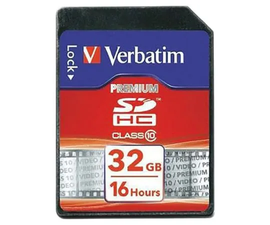 63-5053-23　Verbatim 32 GB SDHC SD Card　43963