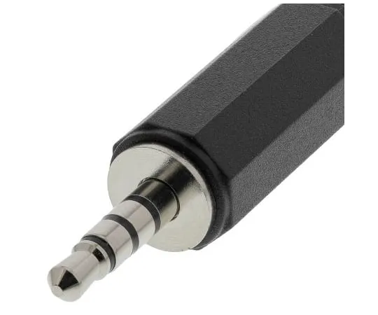 63-5119-25　RS PRO 3.5 mm Cable Mount Composite Video Jack Plug, 4 Pole　805-1652