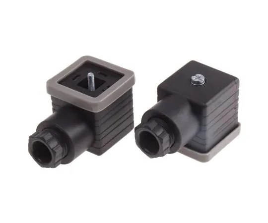 63-5125-33　RS PRO 3P+E DIN 43650 A, Female Solenoid Valve Connector, 250 V ac Voltage　811-8257