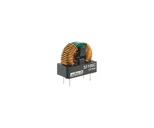 63-5010-25　Murata 3 mH Leaded Inductor, 1.9A Idc, 97mΩ Rdc 5100　51305C