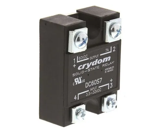 63-5036-57　Sensata / Crydom 7 A SPNO Solid State Relay, DC, Surface Mount, Transistor, 60 V dc Maximum Load　DC60S7