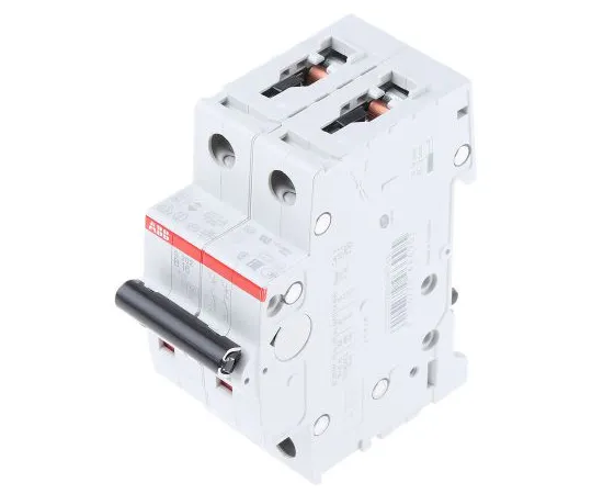 63-5050-18　ABB System M Pro S200 MCB Mini Circuit Breaker 2P, 16 A, 6 kA, Curve B　S202-B16