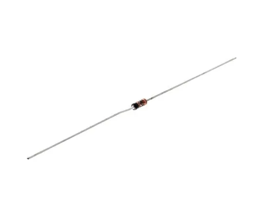 63-5124-87　Vishay, 2.4V Zener Diode 5% 500 mW Through Hole 2-Pin DO-35　1N5221B-TR