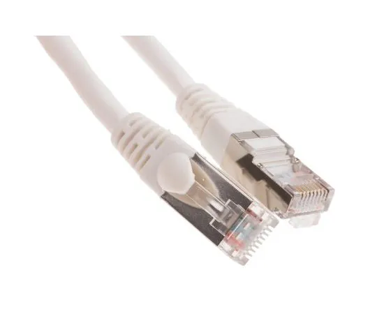 63-5040-29　RS Pro White PVC Cat5e Cable Foil, 10m Male RJ45/Male RJ45　738-8473