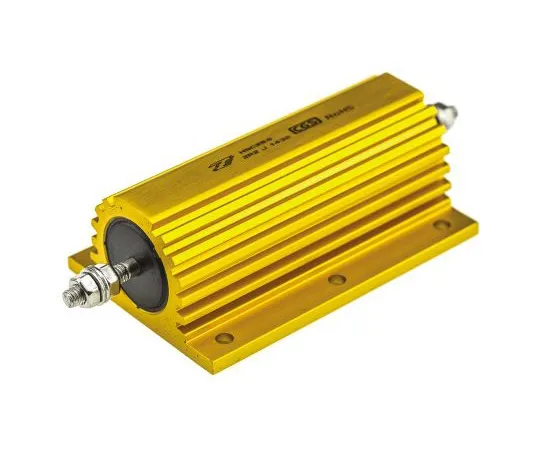 63-5020-79　TE Connectivity HSC250 Series Aluminium Ho***d Solder Lug Wire Wound Panel Mount Resistor, 2.2Ω ±5% 250W　HSC2502R2J