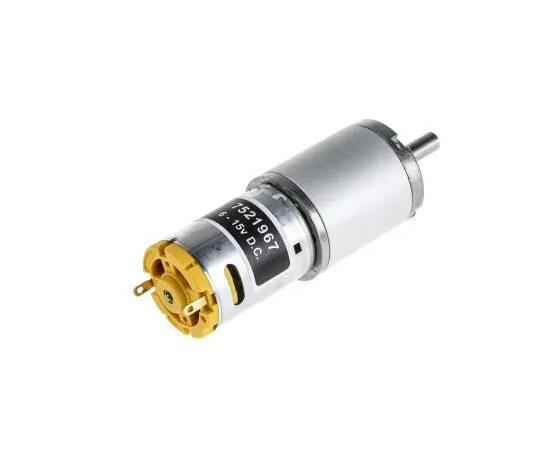 63-5055-58　RS Pro DC Motor, 7.98 W, 6 → 15 V, 78.4 gcm, 41 rpm, 6mm Shaft Diameter　752-1967