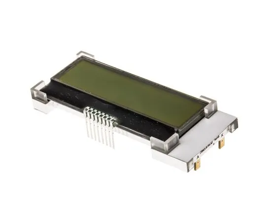 63-5131-51　Midas MCCOG21605B6W-SPTLYI Alphanumeric LCD Display Yellow-Green, 2 Rows by 16 Characters, Transflective　MCCOG21605B6W-SPTLYI