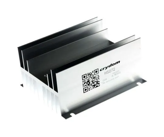 63-4984-47　Panel Mount Solid State Relay Heatsink for *** with 1 or 2 single or dual SSR　HS072