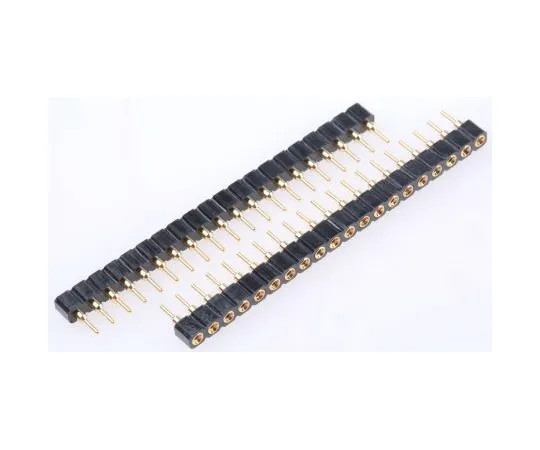 63-4939-88　ASSMANN WSW AW 127 Series 2.54mm Pitch 20 Way 1 Row Straight PCB Socket, Through Hole, Solder Termination　AW 127-20/G-T