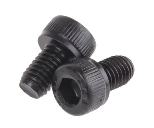 63-5135-14　RS Pro M5 x 8mm Hex Socket Cap Screw Black, Self-Colour Steel　822-9085