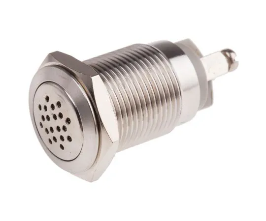 63-5158-88　Panel Mount Buzzer, 24 V dc, 75dB at 1 Metre　877-1832