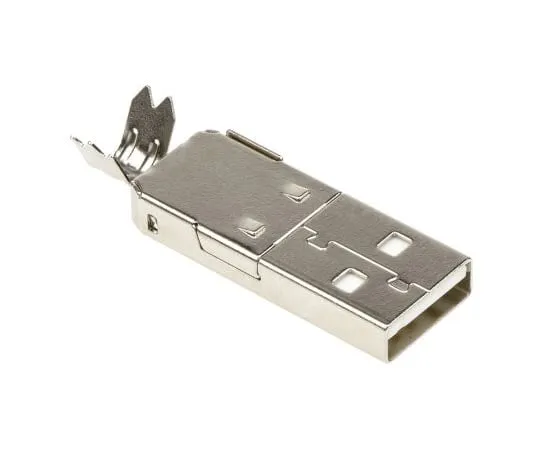 63-4940-01　ASSMANN WSW Cable Mount Type A USB Connector, Plug　A-USBPA-N