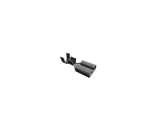 63-5017-25　TE Connectivity FASTON .250 Series Crimp Receptacle, 6.35 x 0.81mm, 0.8mm² to 2mm², 18AWG to 14AWG, Nickel Plated　42219-1