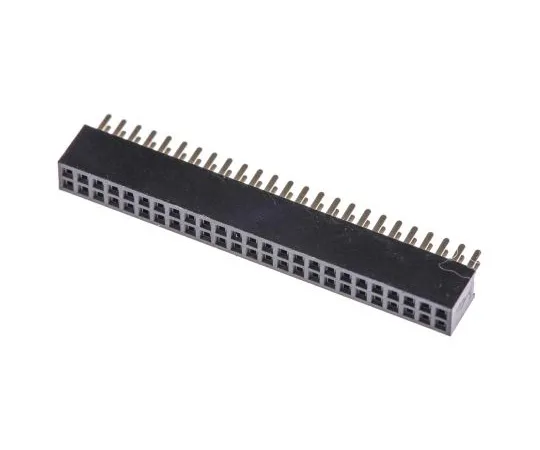 63-4949-66　HARWIN 1.27mm Pitch 50 Way 2 Row Straight PCB Socket, Through Hole, Solder Termination　M50-3002545