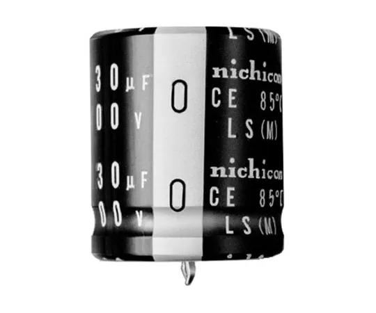 63-5145-86　Nichicon 1500μF 200V dc Aluminium Electrolytic Capacitor, Through Hole 35 (Dia.) x 35mm +85°C 35mm 10mm　LLS2D152MELC