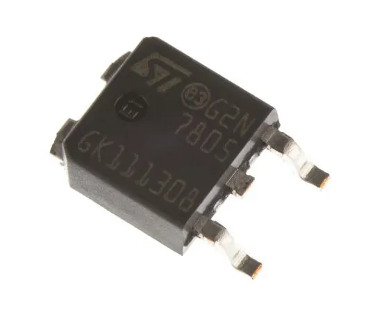 63-4961-67　STMicroelectronics, 5 V Linear Voltage Regulator, 1.5A, 1-Channel 3-Pin, DPAK L7805CDT-TR　L7805CDT-TR