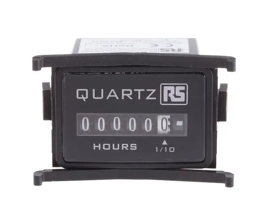 63-5165-63　RS PRO Hour Counter, 6 digits, Digital, Spade Terminal Connection, 10 → 80 V dc　896-6914
