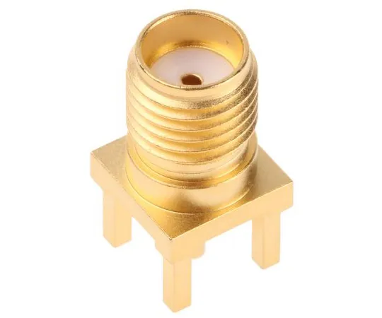 63-5002-11　Telegartner Straight 50Ω PCB Mount SMA Connector, Solder Termination　J01151A0931