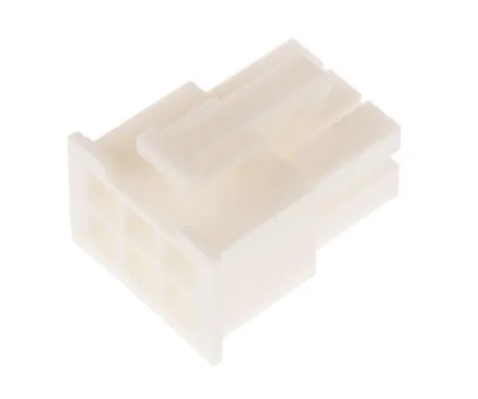 63-5125-08　TE Connectivity VAL-U-LOK Female Connector Housing, 4.2mm Pitch, 6 Way, 2 Row　1969614-6