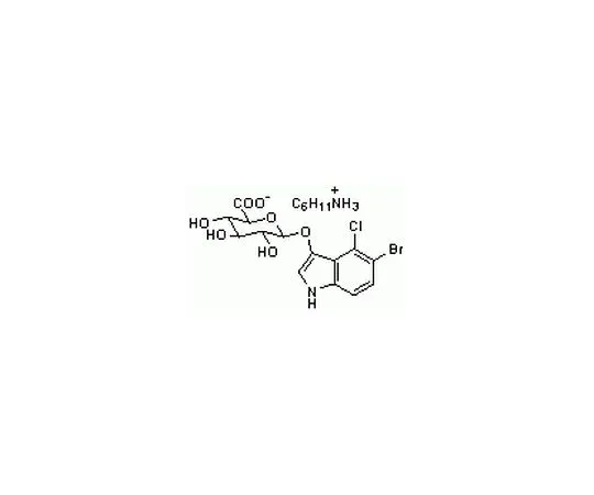 62-8410-23　5-Bromo-4-chloro-3-indolyl-β-D-glucuronic Acid, Cyclohexylammonium Salt　203783-100MG