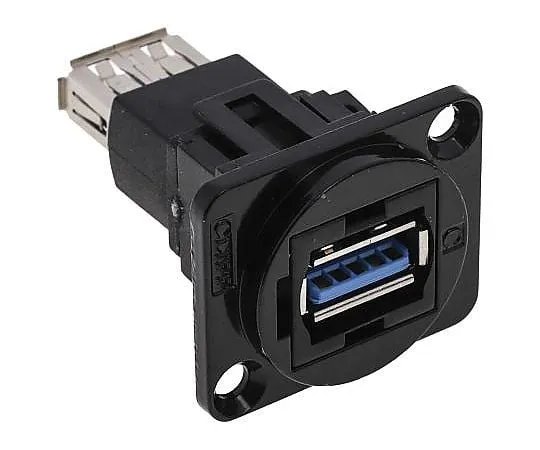 63-5177-76　RS Pro Panel Mount, Version 3.0 USB Adaptor, Receptacle　916-0215