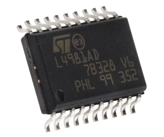63-5005-27　STMicroelectronics L4981AD, Power Factor Controller, 115 kHz, 19.5 V 20-Pin, SOIC　L4981AD
