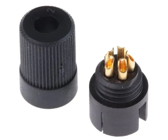 63-5035-17　Binder 719 Series Subminiature Cable Mount Connector, 5 contacts Plug　09-9789-00-05