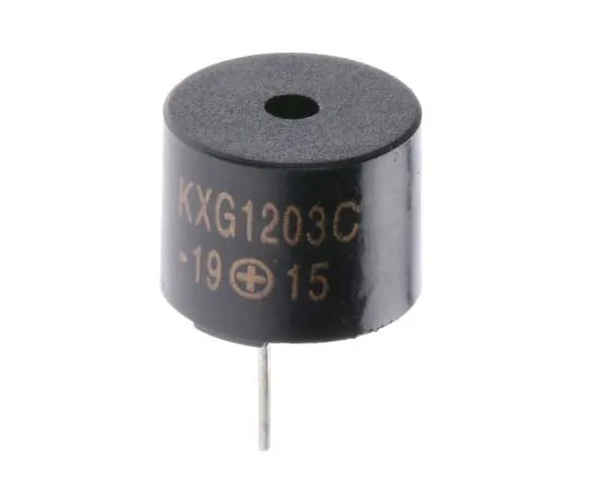 63-5086-33　Kingstate 5V dc PCB Mount Electromagnetic Buzzer, 85dB Continuous　KXG1203C