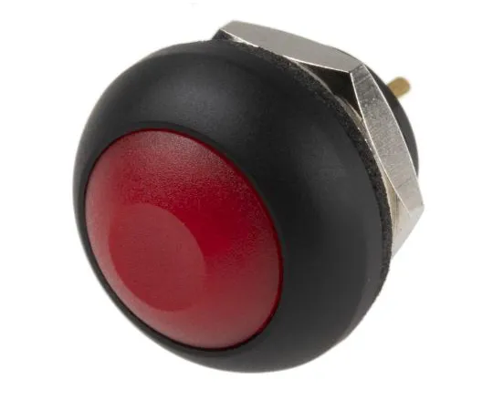 63-5133-80　RS PRO Single Pole Single Throw (SPST) Momentary Miniature Push Button Switch, IP67, 13.6 (Dia.)mm, PCB, 30V dc　820-7599