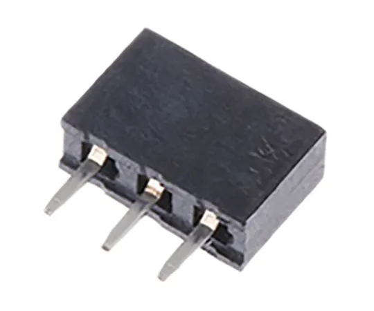 63-4950-73　HARWIN 2mm Pitch 3 Way 1 Row Straight PCB Socket, Through Hole, Solder Termination　M22-7130342