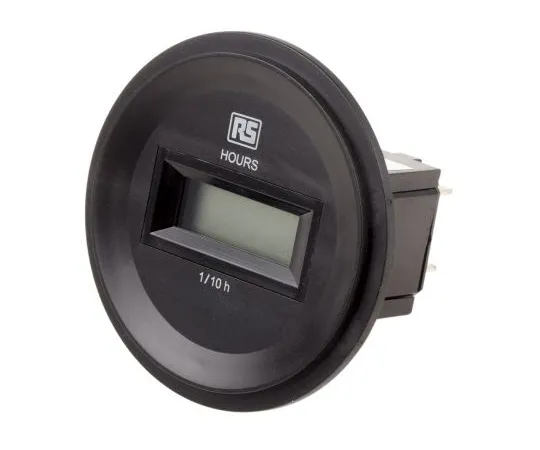 63-5165-72　RS PRO Hour Counter, 6 digits, LCD, Screw Connection, 10 → 80 V dc　896-6964