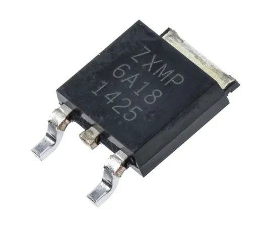 63-5039-20　ZXMP6A18KTC P-Channel MOSFET, 10.4 A, 60 V, 3-Pin DPAK Diodes Inc　ZXMP6A18KTC