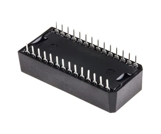 63-5005-10　STMicroelectronics M48Z18-100PC1 NVRAM, 64kbit, 100ns, 5V 28-Pin PCDIP　M48Z18-100PC1