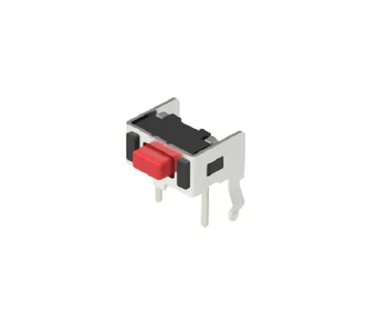 63-5179-01　Red Button Tactile Switch, Single Pole Single Throw (SPST) 50 mA Snap-In　SKHLLFA010