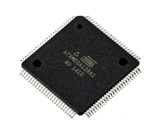 63-7029-55　Microchip, 8/16bit AVR Microcontroller, 32MHz, 128 + 8 kB Flash, 100-Pin TQFP　ATXMEGA128A1-AU