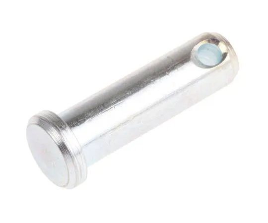 63-6735-16　1-1/4in Bright Zinc Plated Steel Clevis Pin, 3/8in Diameter　839-022