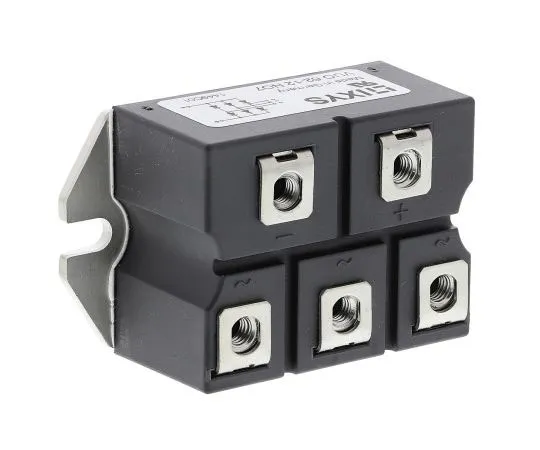 63-7352-14　IXYS VUO62-12NO7, 3-phase Bridge Rectifier Module, 63A 1200V, 5-Pin PWS D　VUO62-12NO7