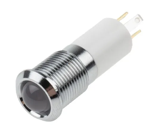 63-6585-17　RS PRO Green, Red, Yellow Indicator, 24 V dc, 14mm Mounting Hole Size, Solder Tab Termination　208-396