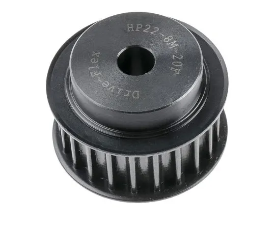 63-6574-83　RS PRO Timing Belt Pulley, Steel 20mm Belt Width x 8mm Pitch, 22 Tooth　184-808