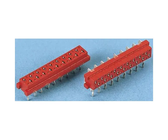 63-7333-49　TE Connectivity Micro-MaTch Series 2.54mm Pitch 4 Way 2 Row Straight PCB Socket, Through Hole, Solder Termination　215079-4