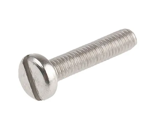 63-6695-42　RS PRO, M4 Pan Head, 20mm Stainless Steel Slot A2 304 Plain　527-050