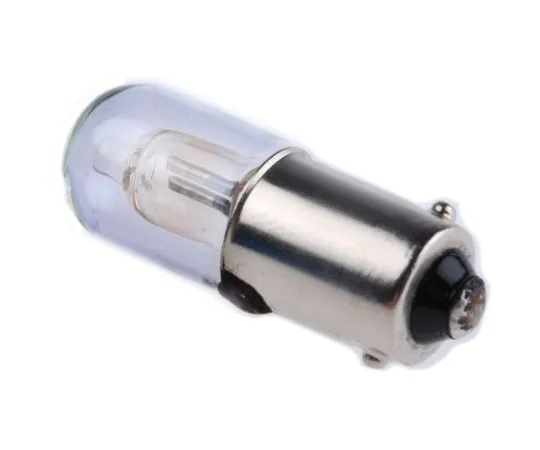 63-6587-21　T3 1/4 Red Filament Indicator Lamp, BA9s, 250 V　211-178
