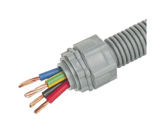 63-6646-03　RS PRO Plastic Flexible Conduit Grey 20mm x 5m　429-672