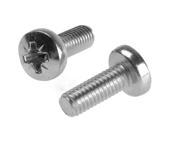 63-6701-91　RS PRO, M6 Pan Head, 16mm Steel Pozidriv Bright Zinc Plated　553-683