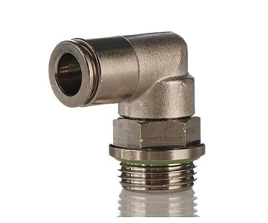 63-6994-85　Festo Elbow Connector, G 3/8 Male, Push In 8 mm　NPQH-L-G38-Q8-P10