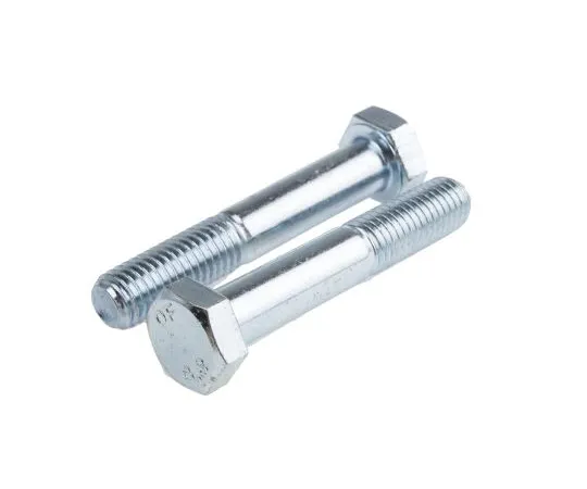 63-6612-19　Clear Passivated, Zinc Steel Hex Bolt, M12 x 70mm　279-818