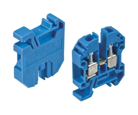 63-6679-01　RS PRO Blue Standard Din Rail Terminal, 22 → 10 AWG, 0.2 → 4mm², 500 V　501-831